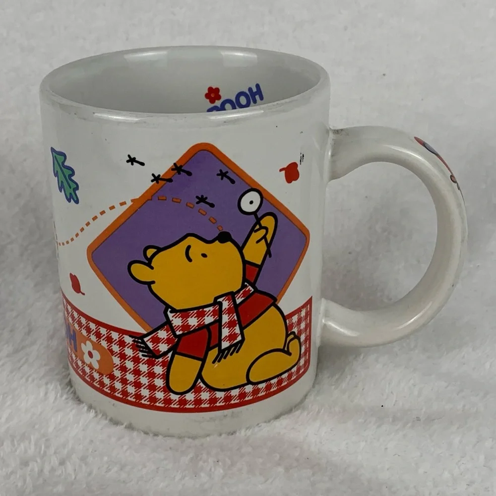 Vintage Disney Winnie The Pooh Mug Cup Ceramic “Just Pooh” Coffee‎ Tea Cup
